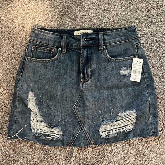 Pacsun denim skirt - size 25 - Picture 1 of 3